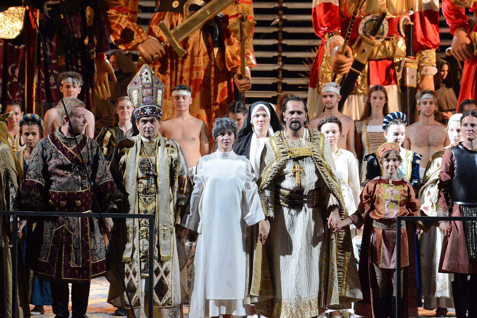 Nézze meg képeken a Koronázási Szertartásjáték főpróbáját